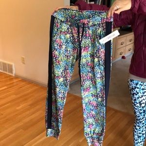 ☀️SALE!! PRISMSPORT floral track pant